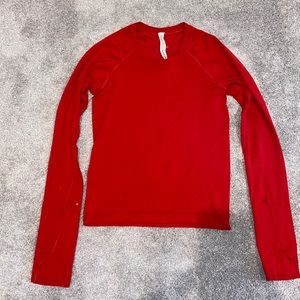 Lululemon Swiftly Tech Long Sleeve Racer length size 4